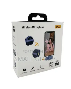 Sx21 Wireless Lavalier Microphone