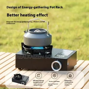 Kitchenmark Direct Injection 3mini Burner Portable Gas Stove