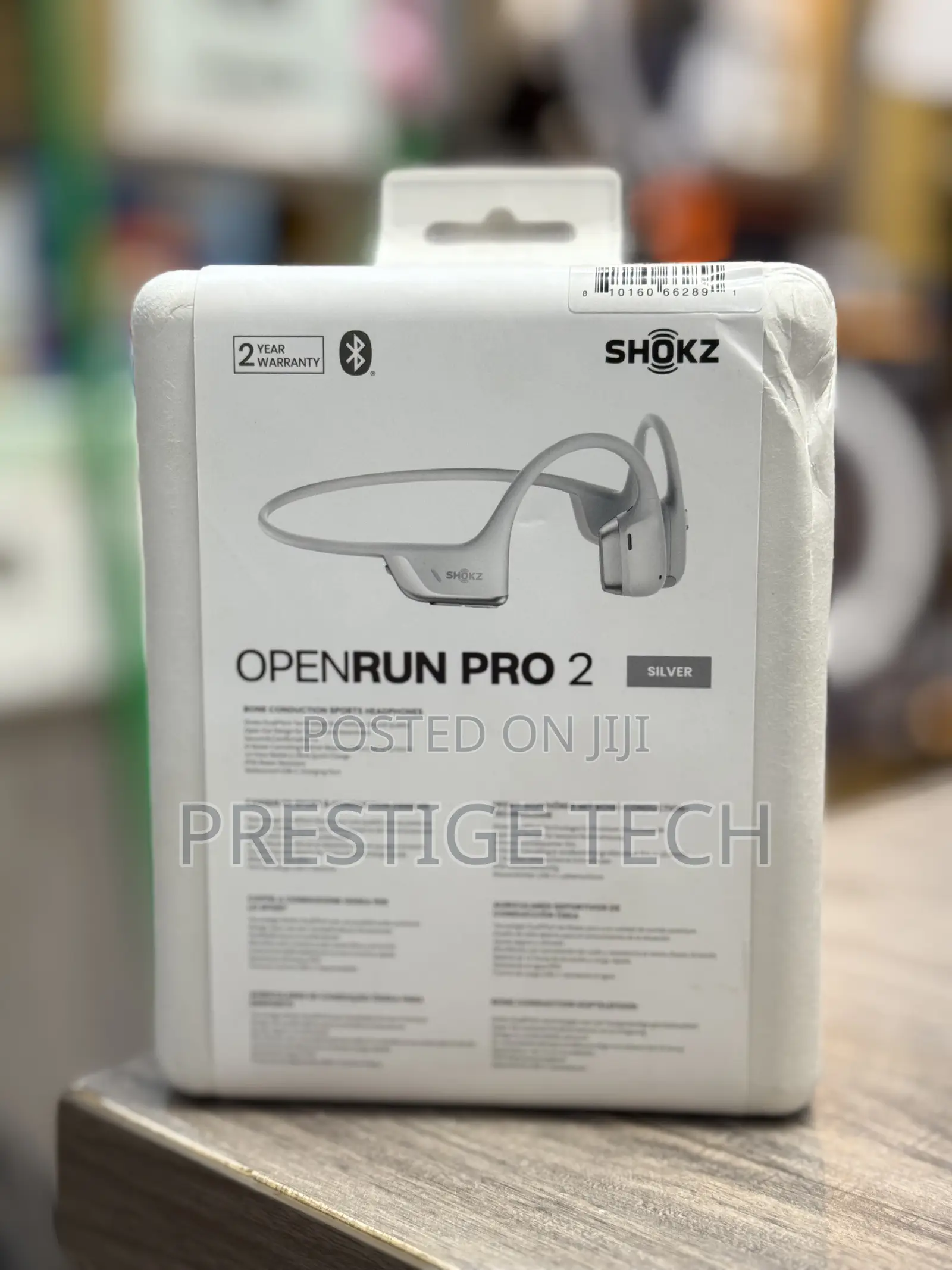 Shokz Open Run Pro 2 Open Ear Bone Conduction Headphones