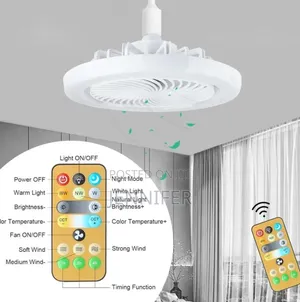 3in1 Ceiling Fan With Lights Remote