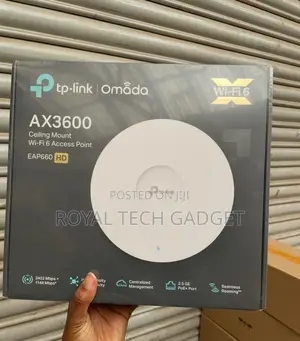 Tp -Link Eap660 Hd Ax3000 Wifi 6 Ceiling Mount Accesspoin