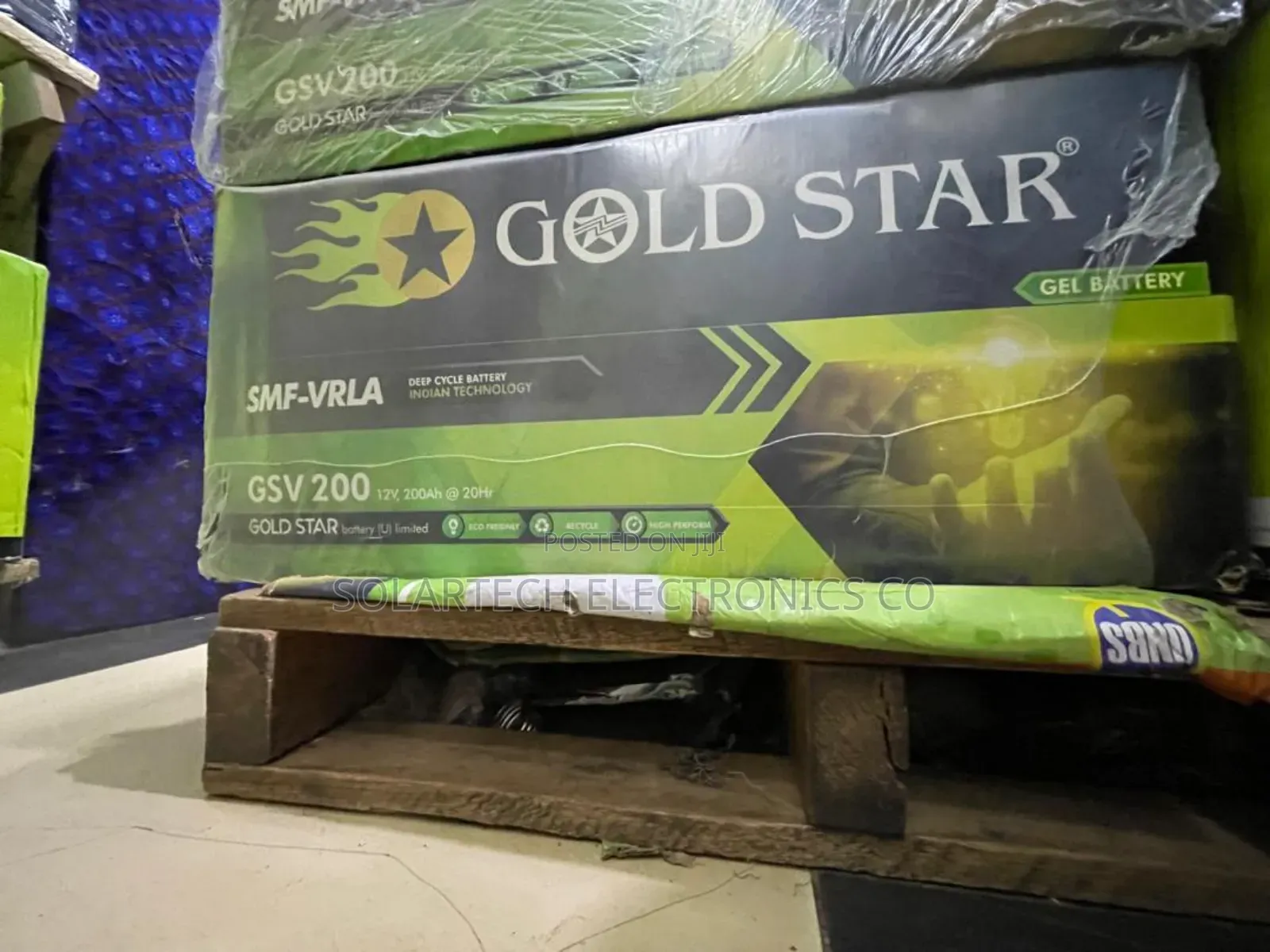 200ah Original Gold Star SMF Vrla Solar Battery/ India Make