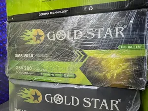200ah Original Gold Star SMF Vrla Solar Powder Battery Zepk