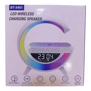 Portable Bluetooth Led Wireless Charging Speaker