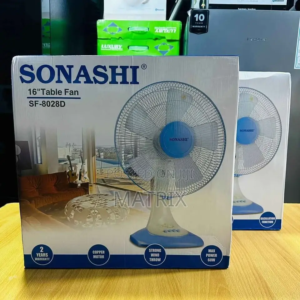 Sonashi 16-Inch Table Fan