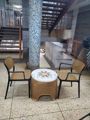 Plastic Chairs and Table Set