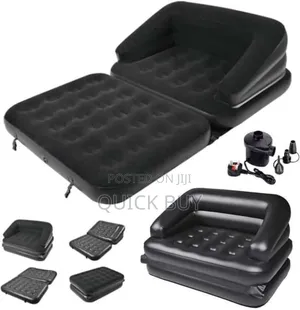 Air Mattress Sofa Couch and Bed With Air Pump