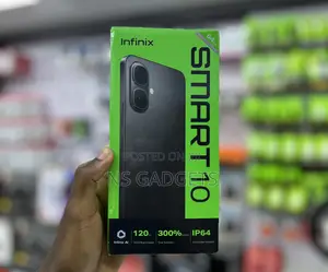 New Infinix Smart 10 128 GB Black