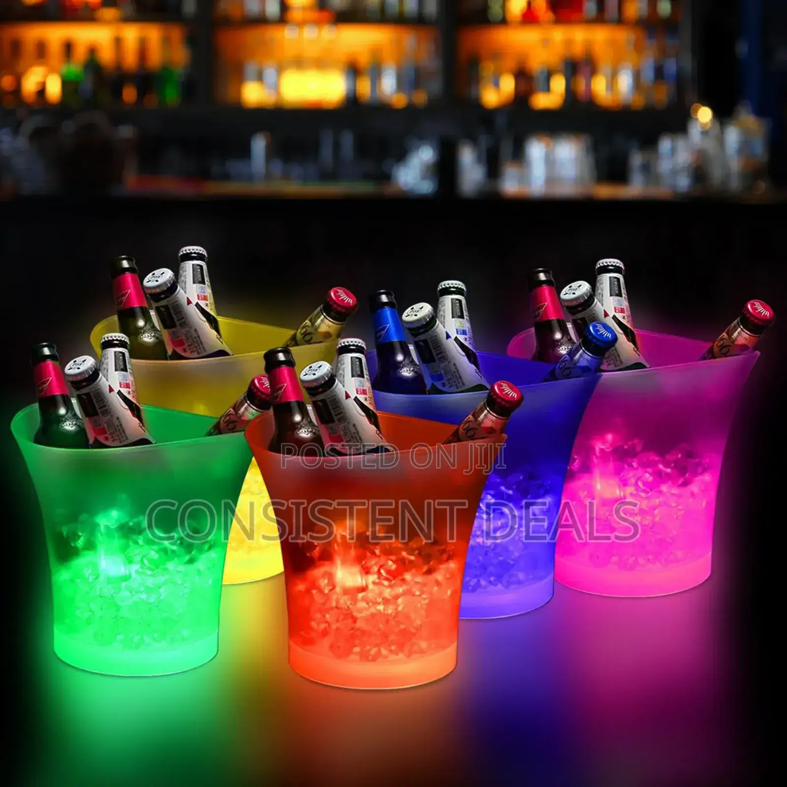 Champagne Led Ice Bucket