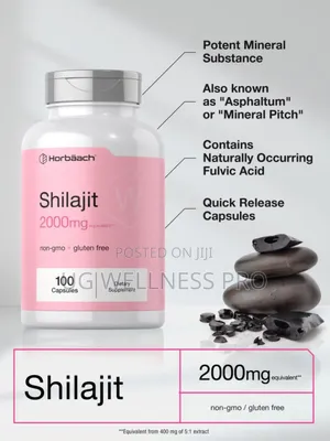 Horbaach Shilajit 2000mg 100 Capsules