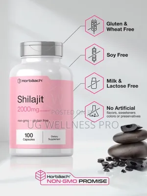Horbaach Shilajit 2000mg 100 Capsules