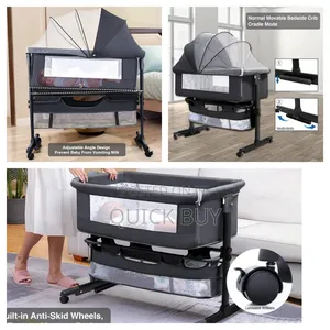 3in1 Bassinet Baby Bed Side Sleeper