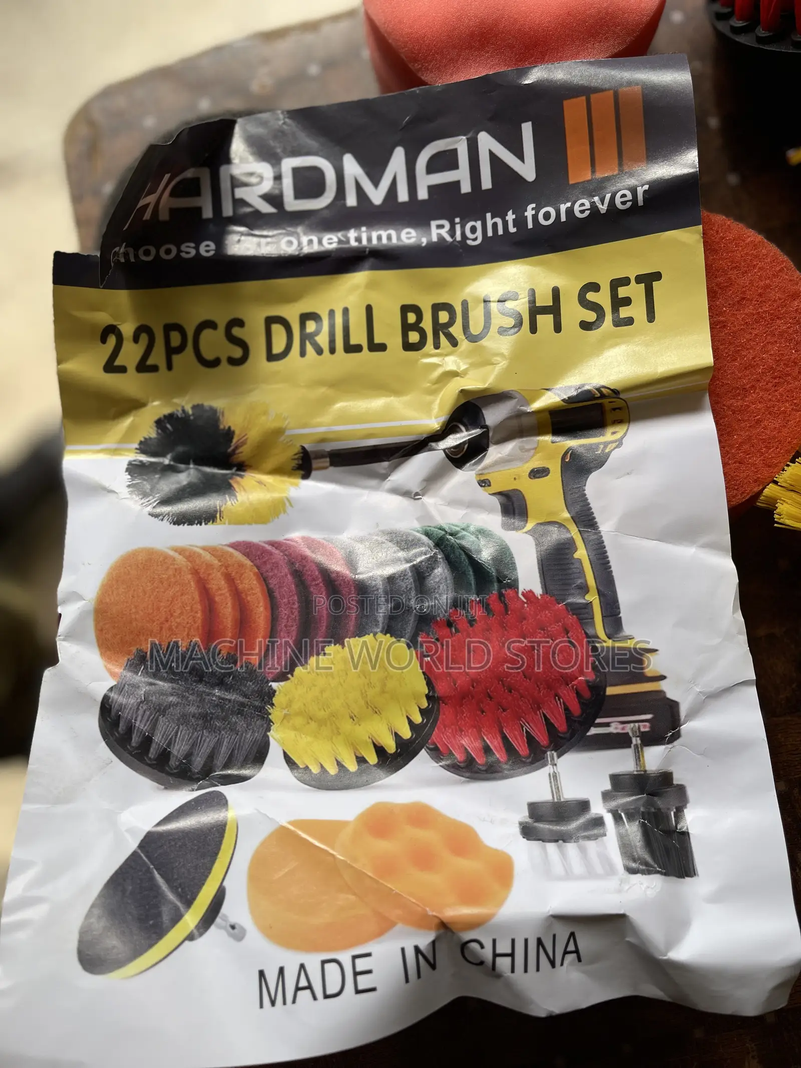 22pcs Drill Brush Set