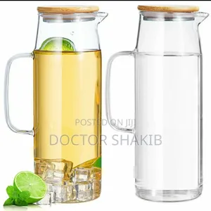 Luxurious Glass Pitchers With Lid