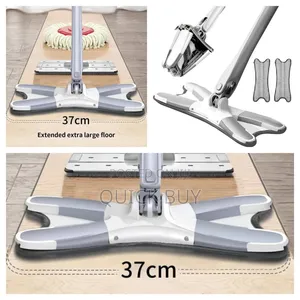 Flat Floor Mop X Type Microfiber