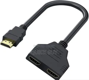 Black Hdmi Splitter Brand New