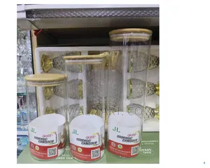 Glass Storage Jars With Lids