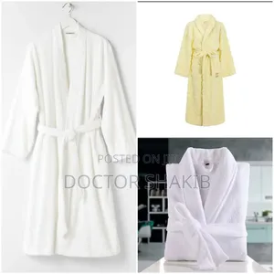 Comfortable Terry Organic Turkish Cotton Bathrobes