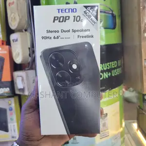 New Tecno Pop 10C 64 GB Black