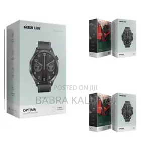 Green Lion Optima Smart Watch Black