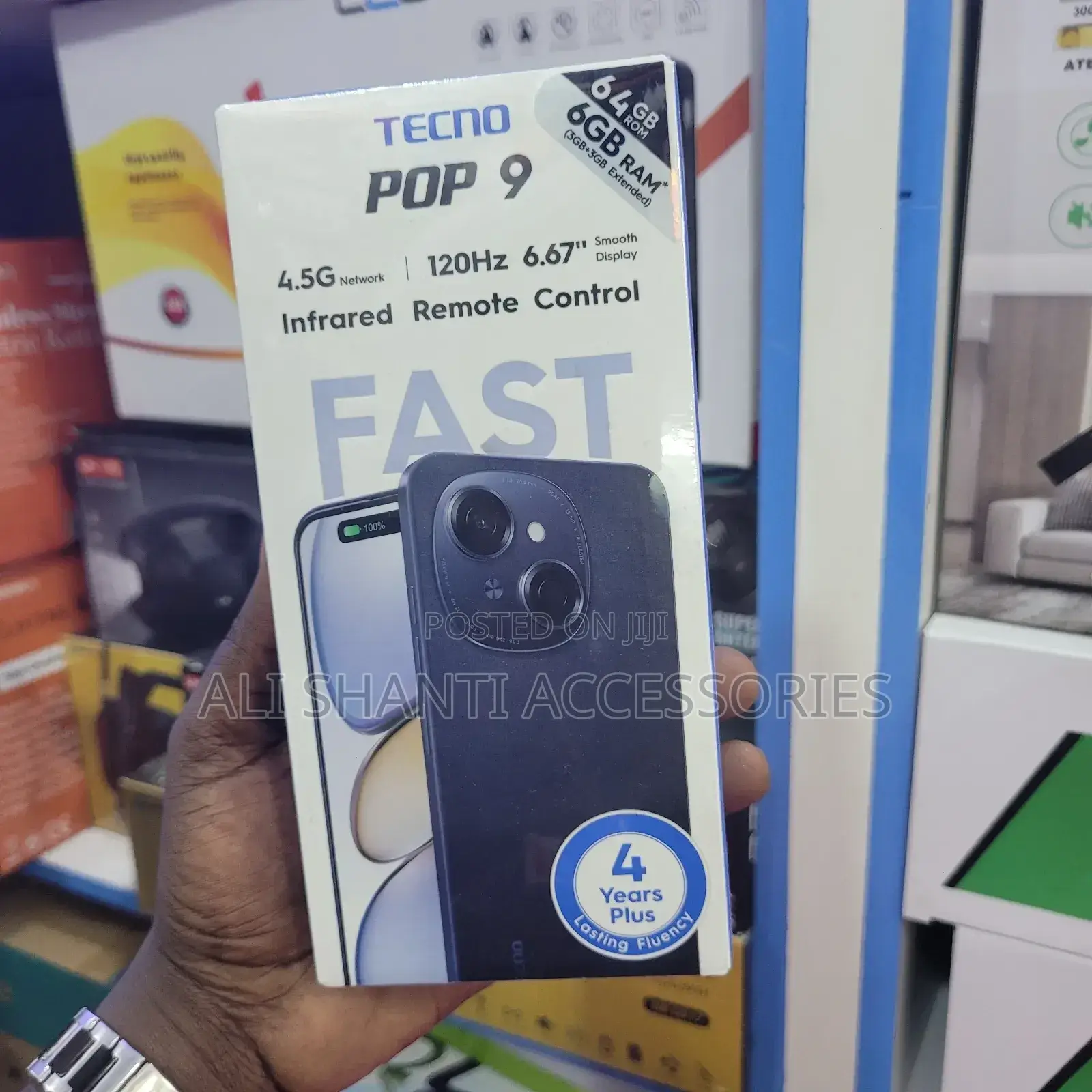 New Tecno Pop 9 64 GB Black