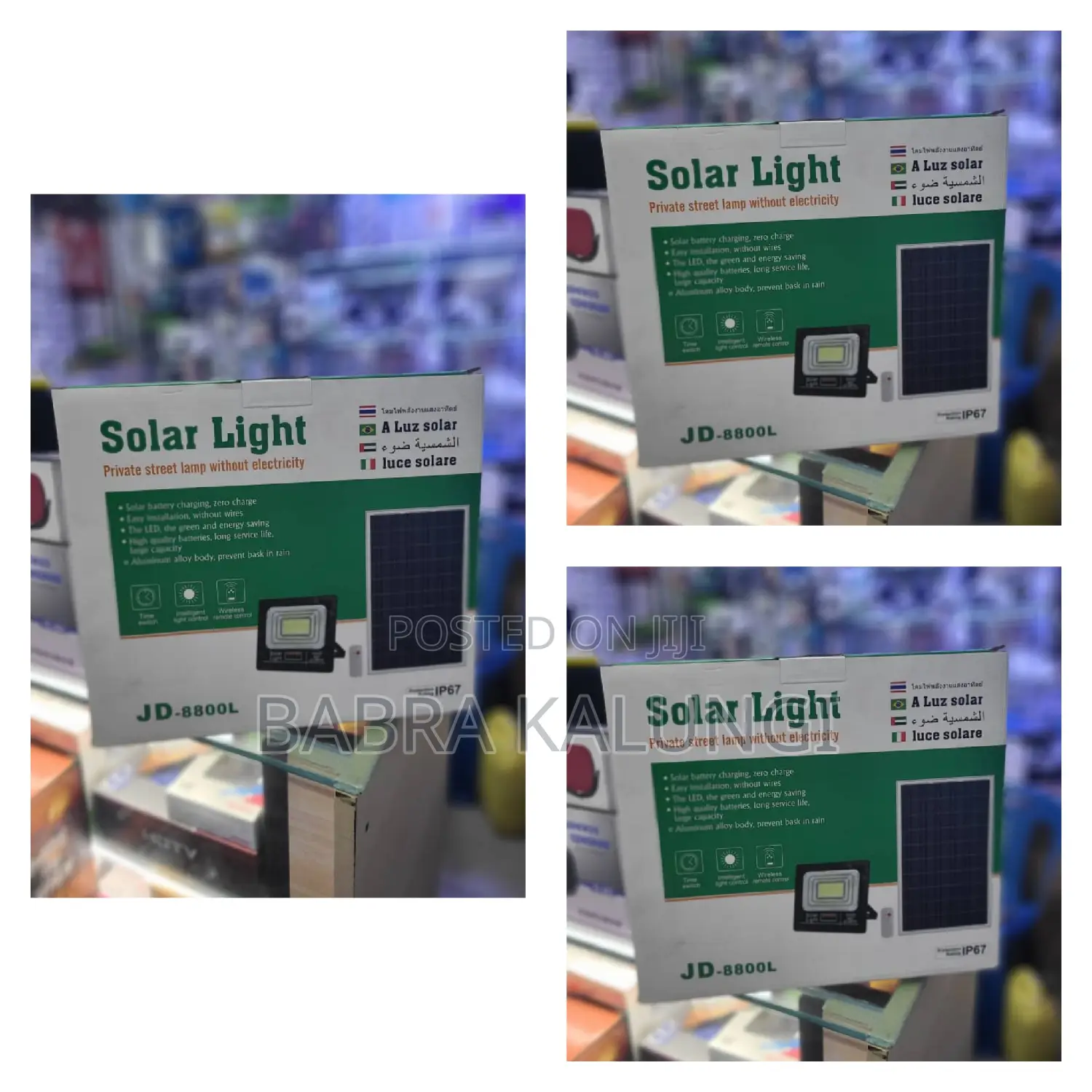 Solar Light Jd 8800l