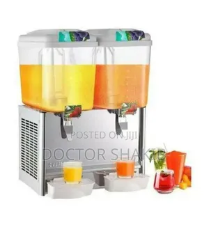 Quality Double Tank Electric Commercial Juicer Dispenser