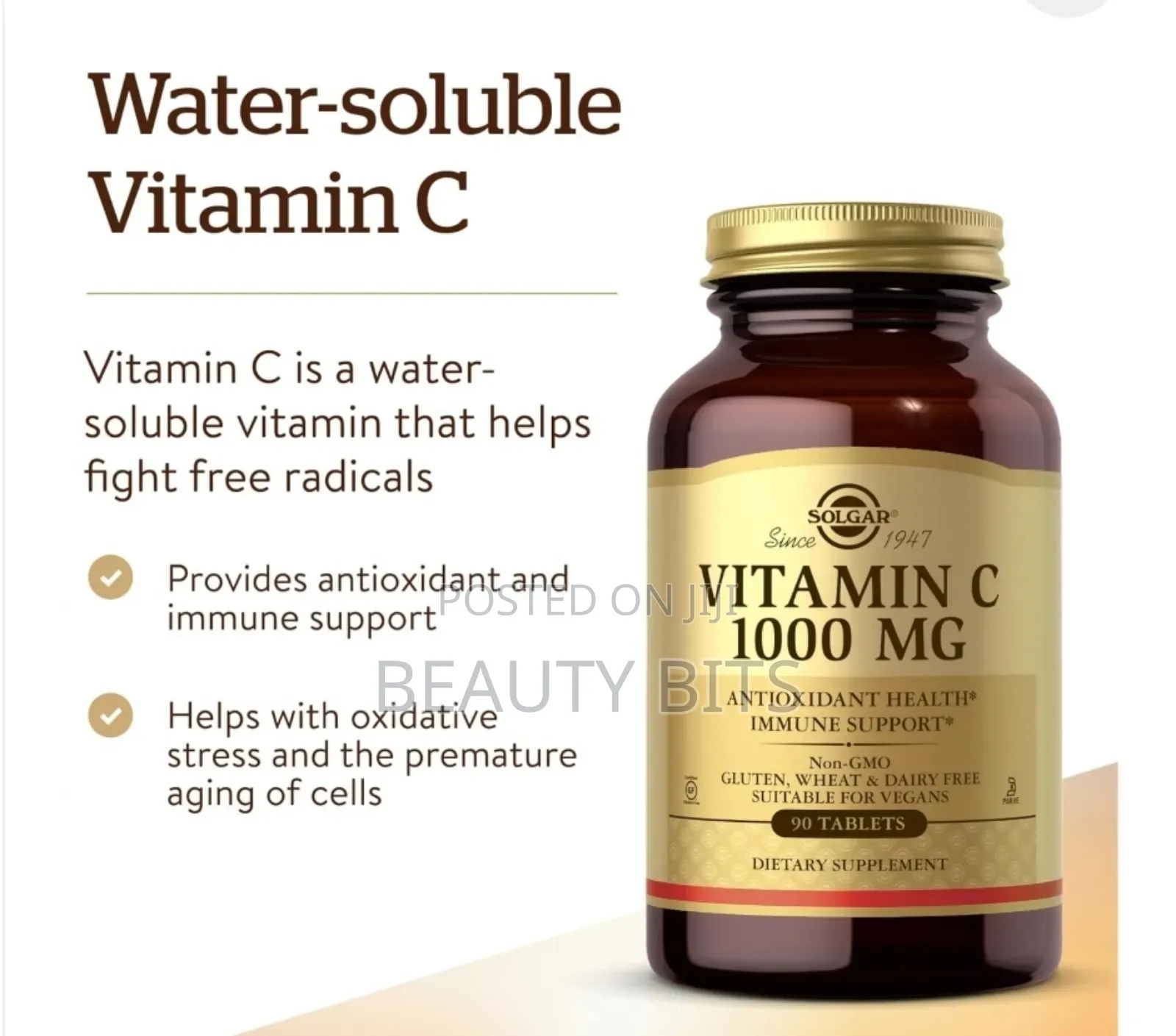 Vitamin C Solgar 100 Capsules