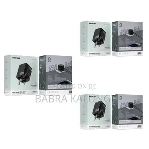Green Lion Gan Adapter 65w Black