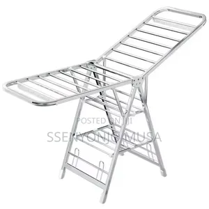 Luxury Stainless Steel Cloth Drying Rack - Heavy Duty