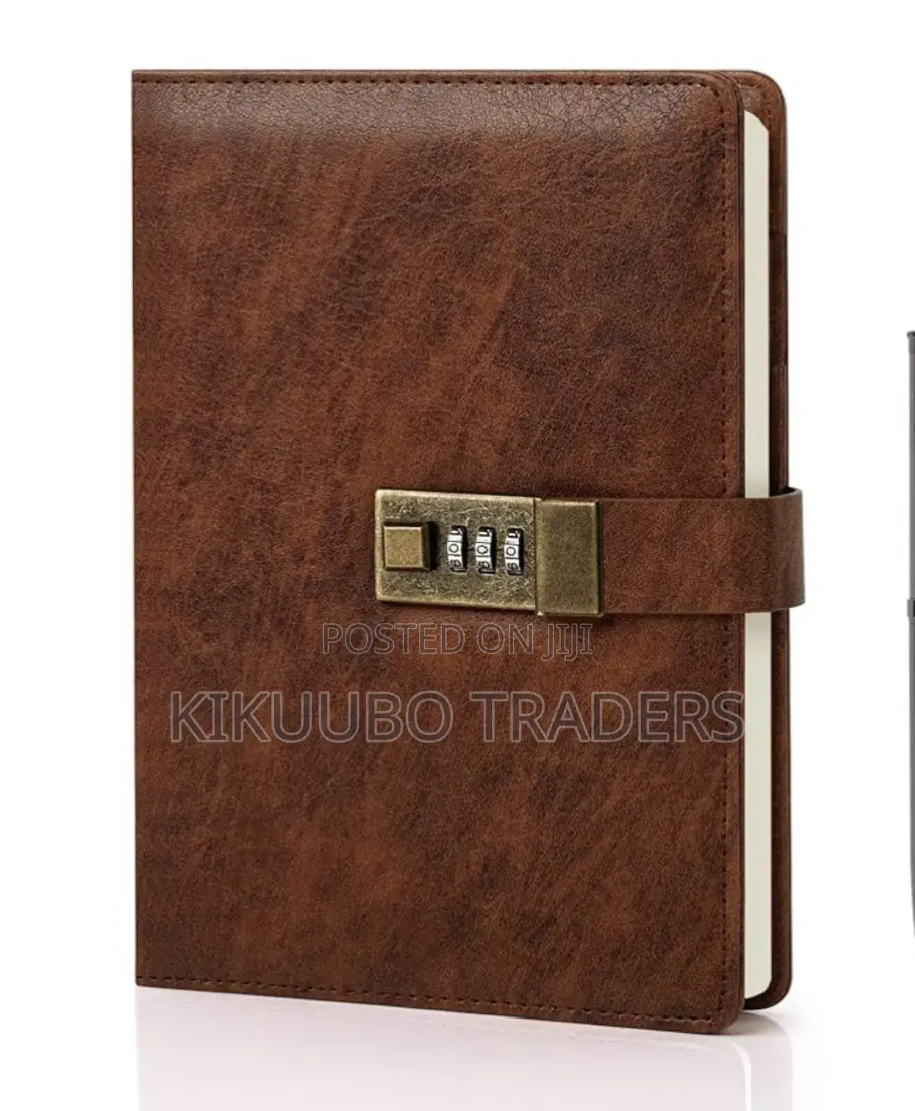 A5 Size Leather Diary Notebook With Lock