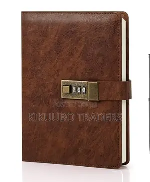 A5 Size Leather Diary Notebook With Lock