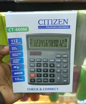 Citizen Electronic Calculator