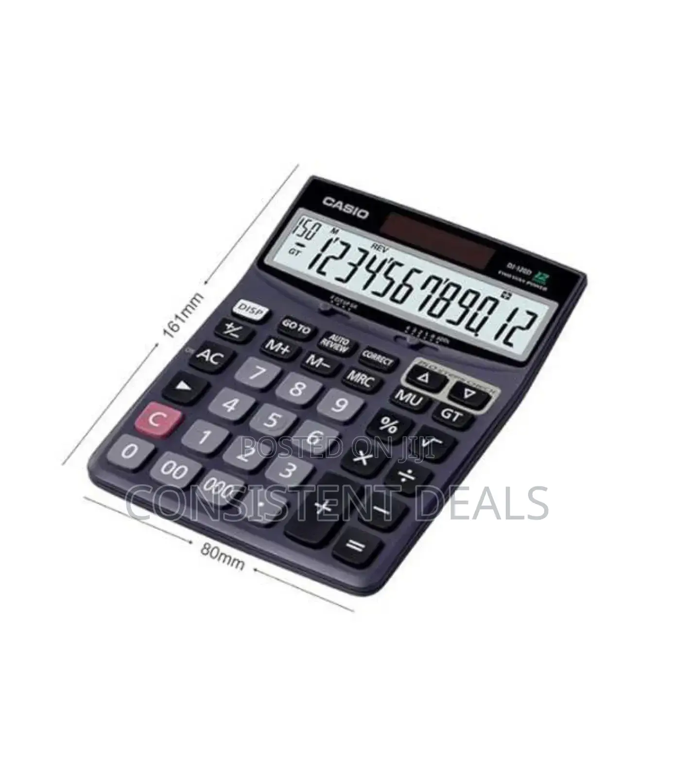 Casio Dj- 120d Electronic Calculator