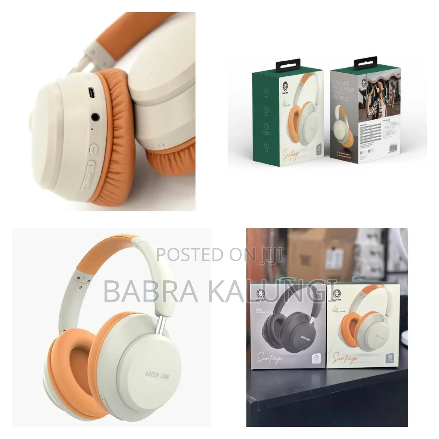 Green Lion Santiago Wireless Headphones