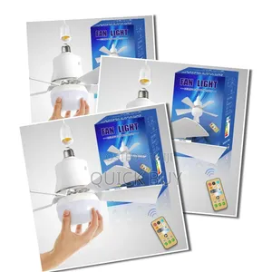 Electric Bulb With Fan and Remote