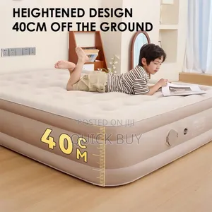 Big Size Air Mattress Bed With Built in Rechargeable Pump