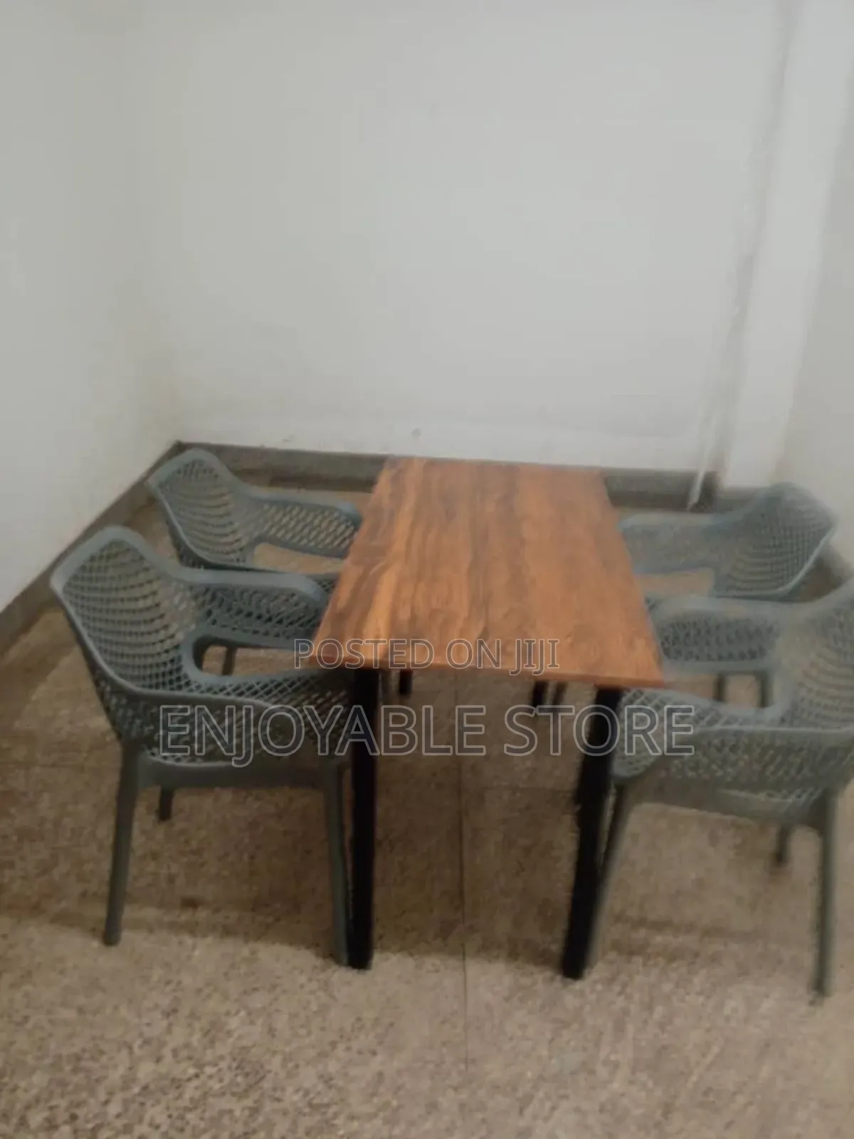 Cafe Dining Chairs and Table