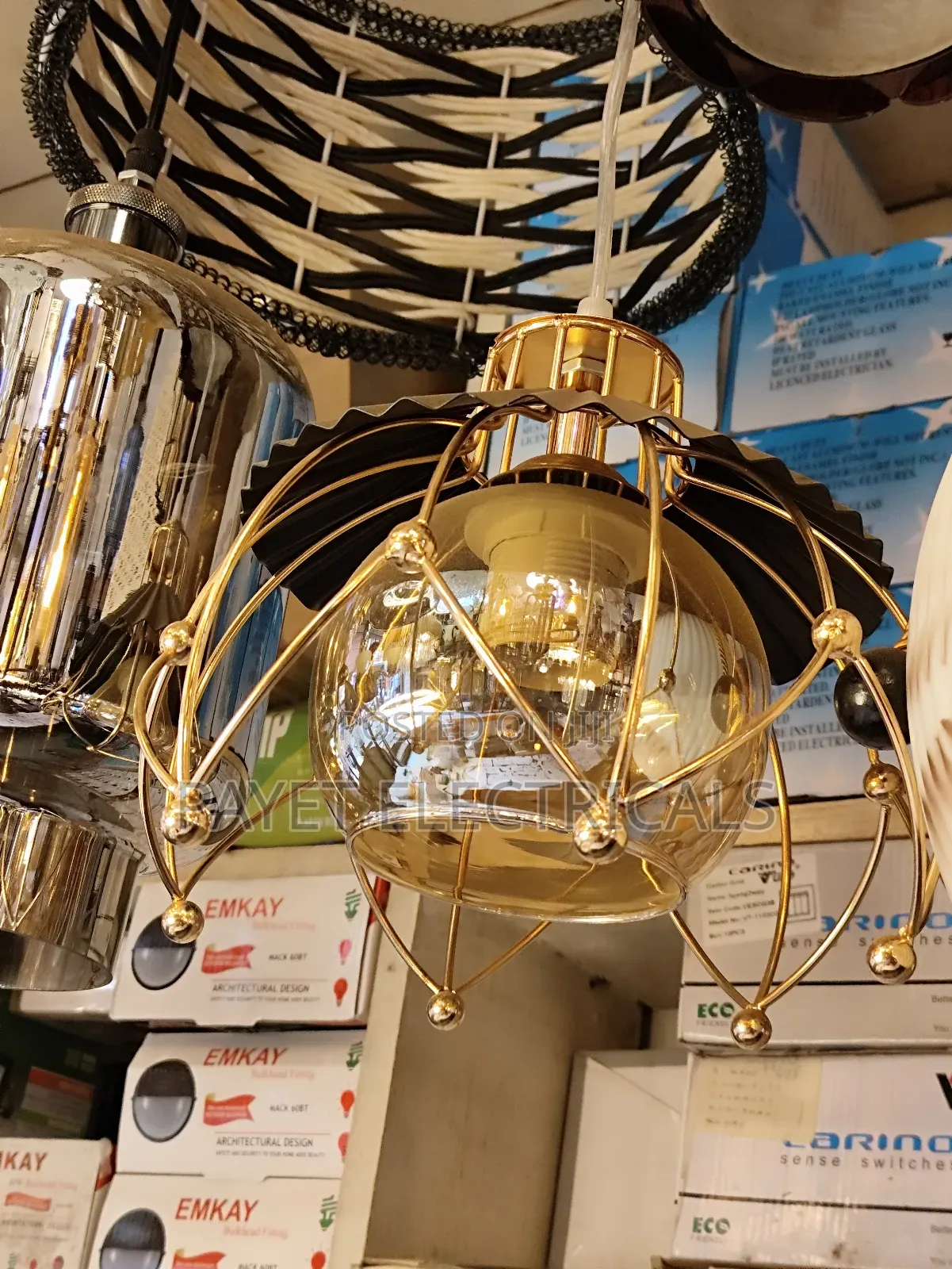 Star Light Pendant Lamp Holder