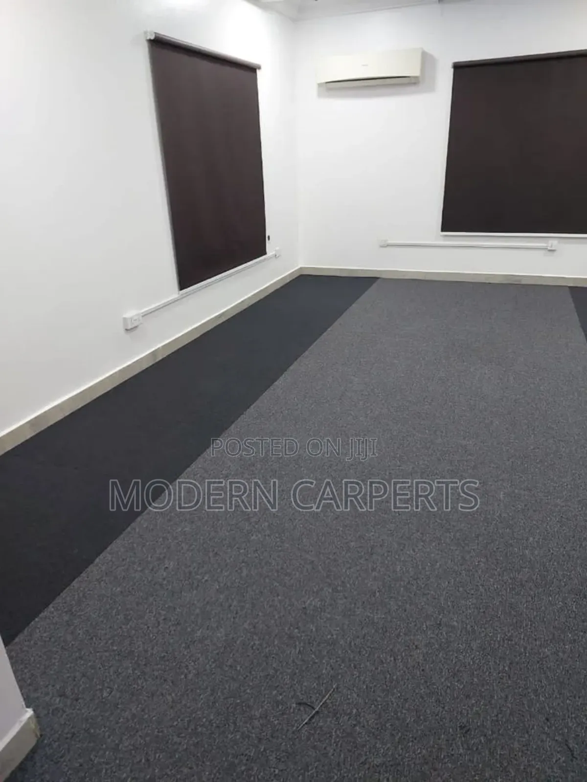 Ligt Gray Office Wollen Carpets