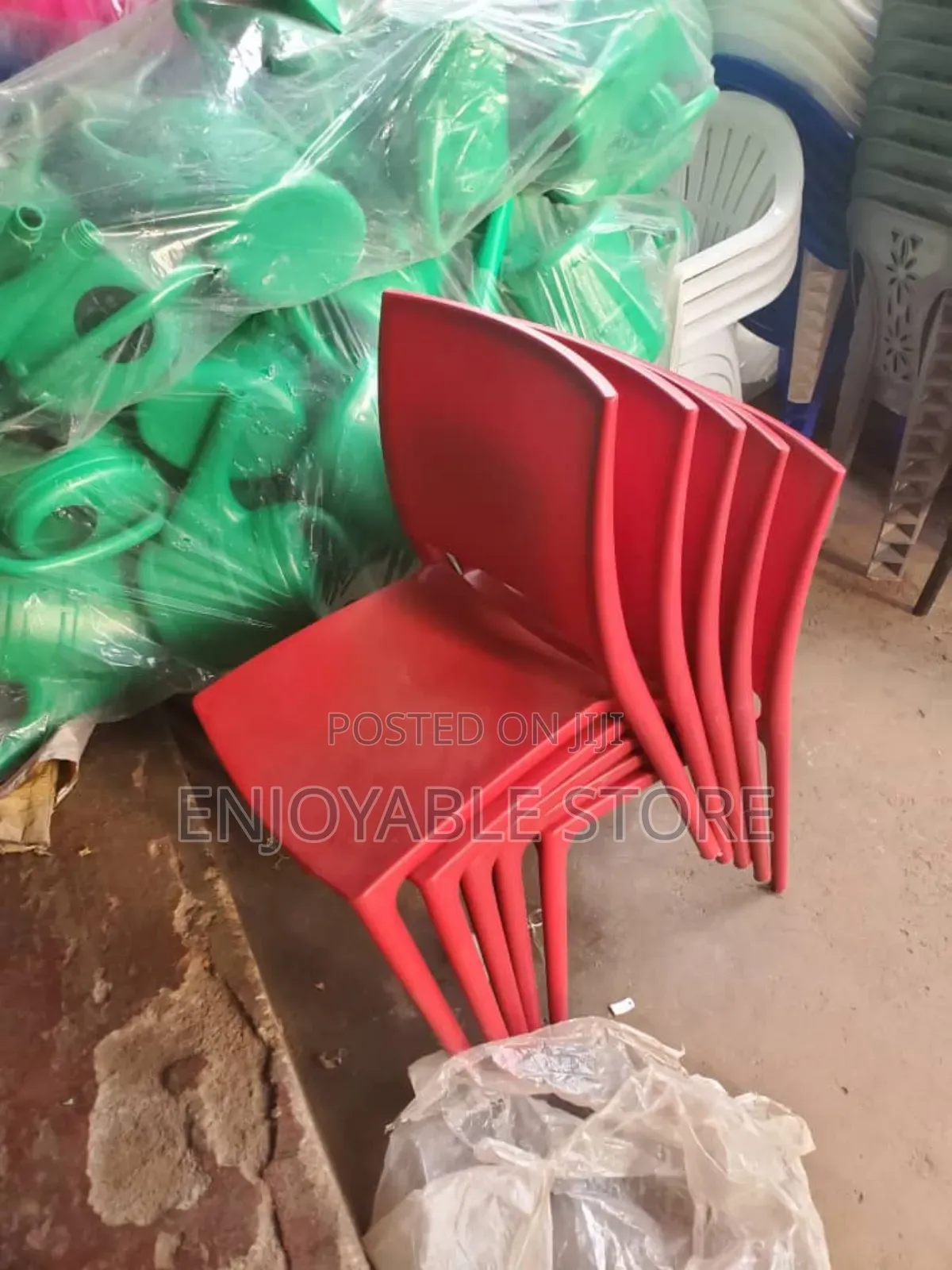 Garden Chairs Red