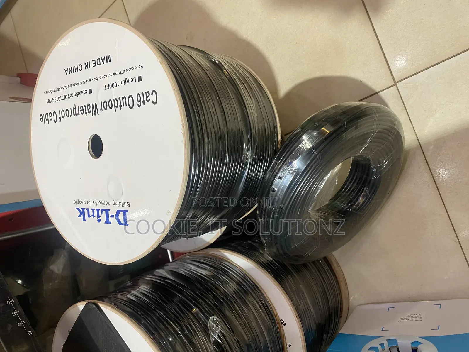 Outdoor Cat6 Networking Waterproof Cable