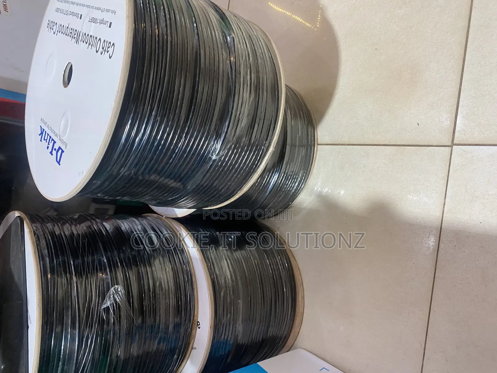 Outdoor Cat6 Networking Waterproof Cable