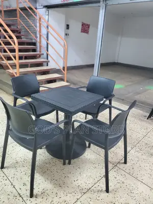Bar and Restaurant Plastic Table and All Size Chairs