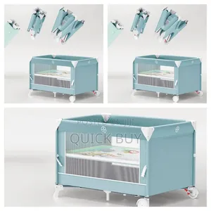 Foldable Toddler Portable Bed Color Varies