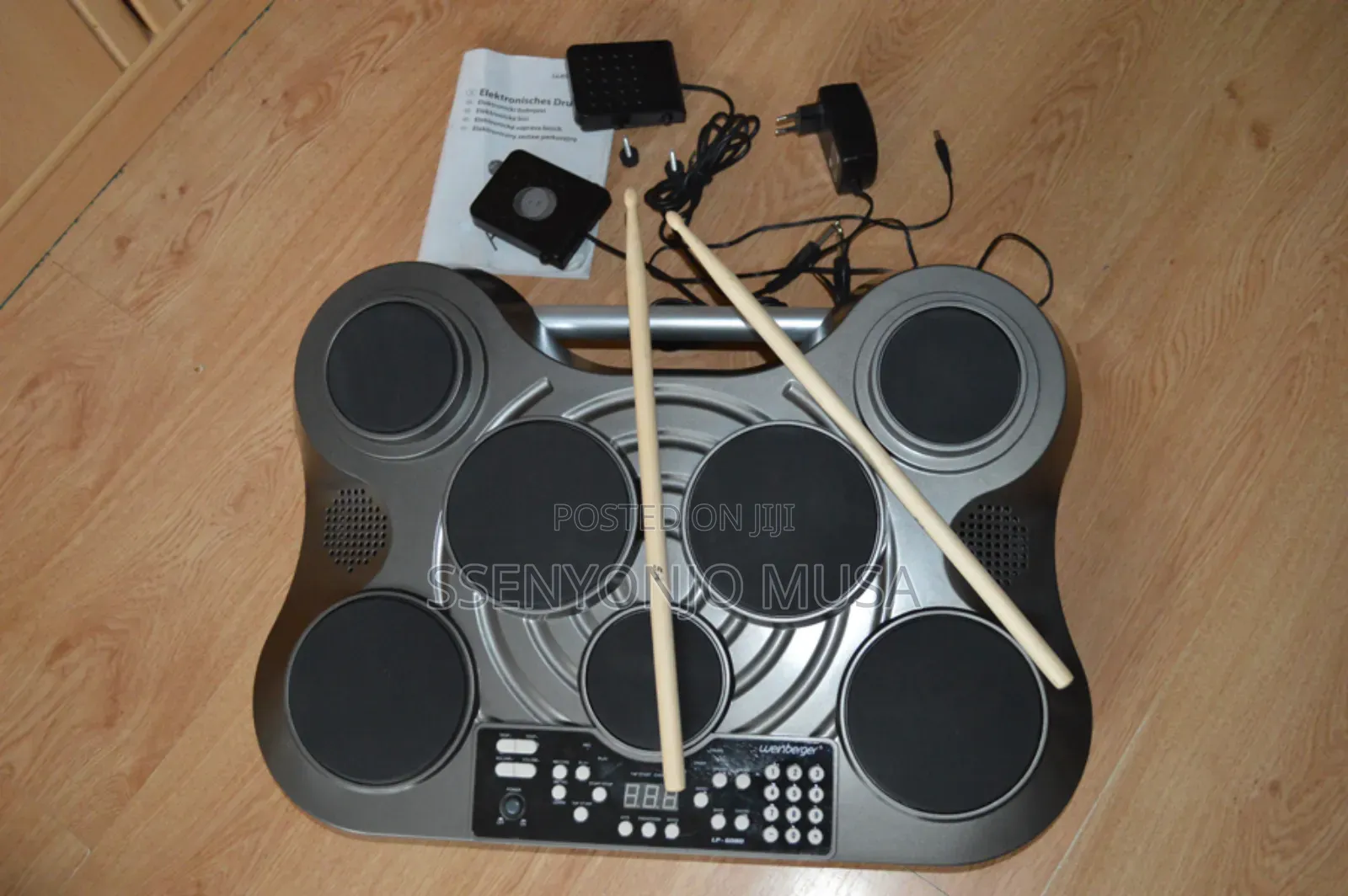 Kboard Portable Digital 7-Pad Electronic Drum Set