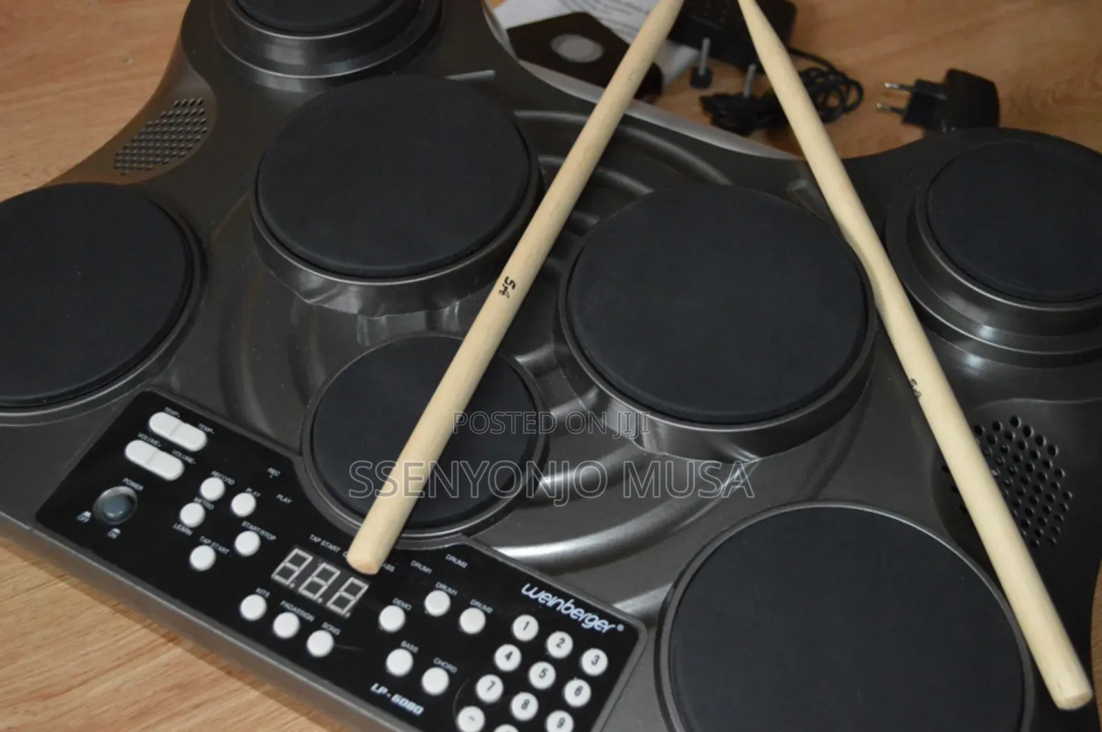 Kboard Portable Digital 7-Pad Electronic Drum Set