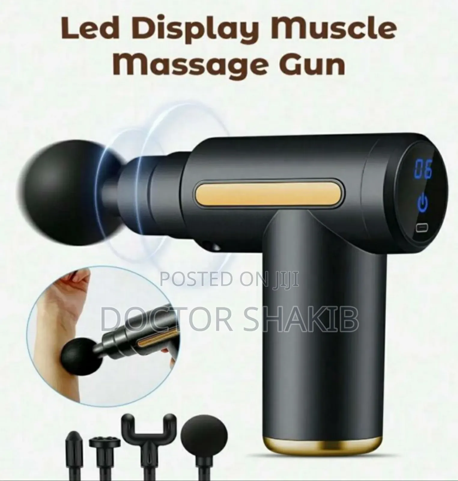 Quality Led Display Muscle Massage Gun