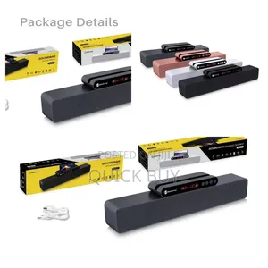 New Rixing Bluetooth 5.0 TWS Soundbar X-Bass Speaker