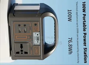 High Performance Portable Power Station 100w